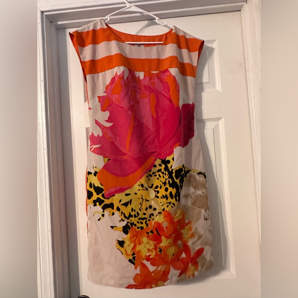 Worthington Multicolor Dress With Pockets